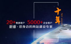 新睿网络以“精益求进”为各行各业网站建设客